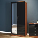 Alina Wardrobe – Modern Sliding Door Wardrobe with Mirror