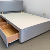 Fabric Beds Double Divan