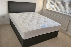 Fabric Beds Double Divan