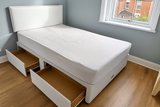 Fabric Beds Double Divan