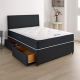 Fabric Beds Double Divan
