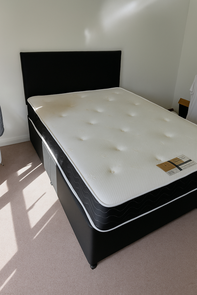 Fabric Beds Double Divan