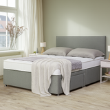 Fabric Beds Double Divan