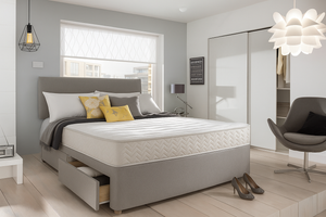 Fabric Beds Double Divan