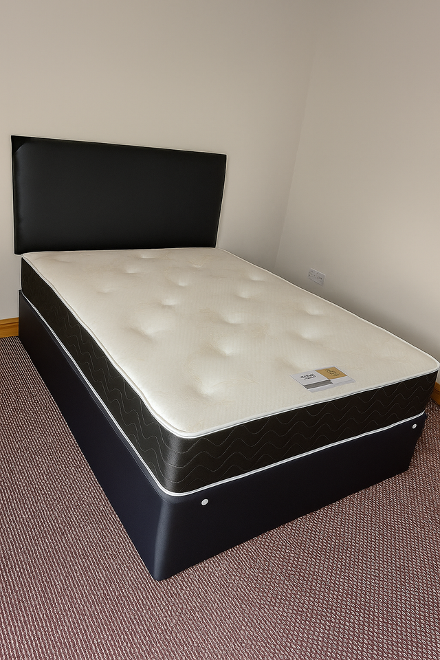 Fabric Beds Double Divan