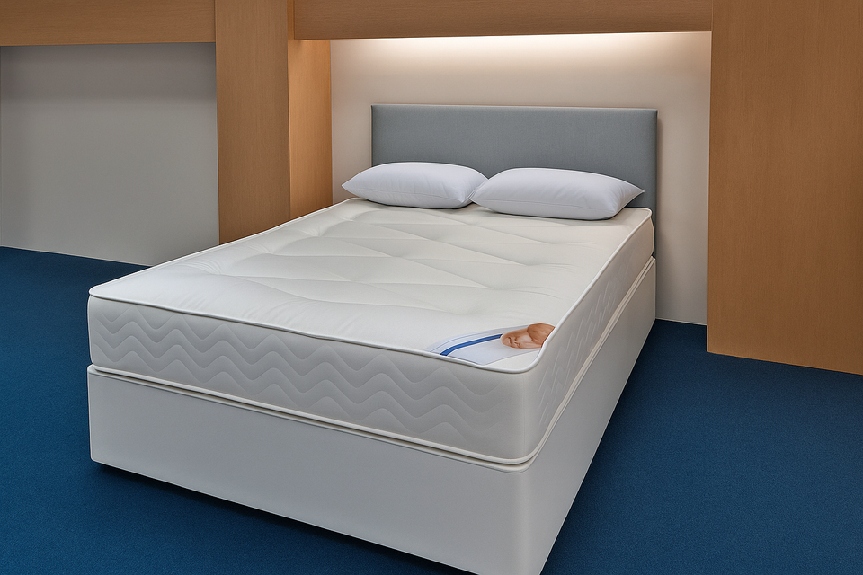 Fabric Beds Double Divan