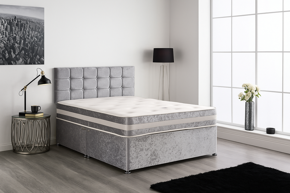 Crush Velvet Divan Beds