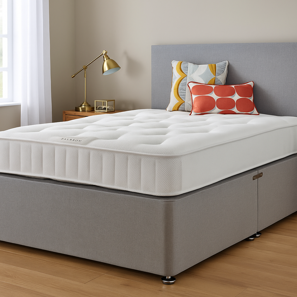 Fabric Beds Double Divan
