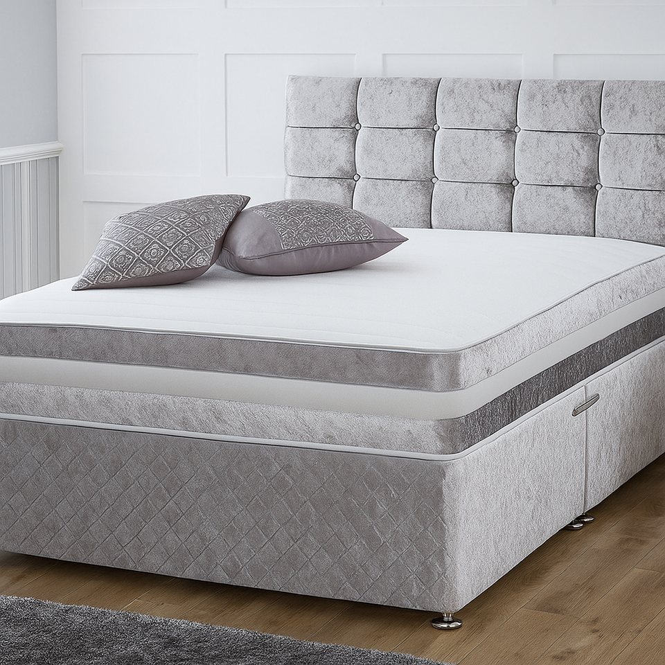Crush Velvet Divan Beds