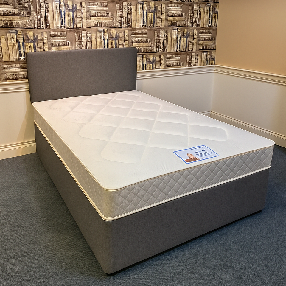 Fabric Beds Double Divan
