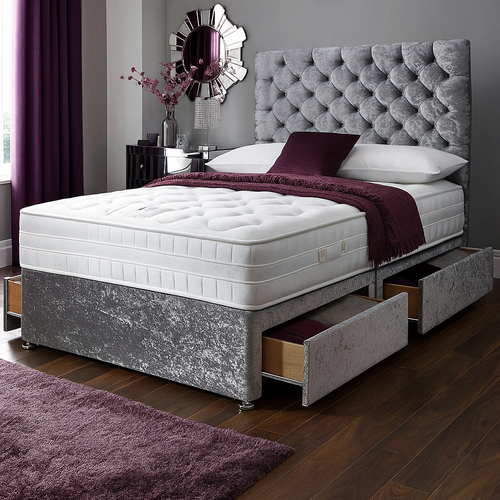 Crush Velvet Divan Beds