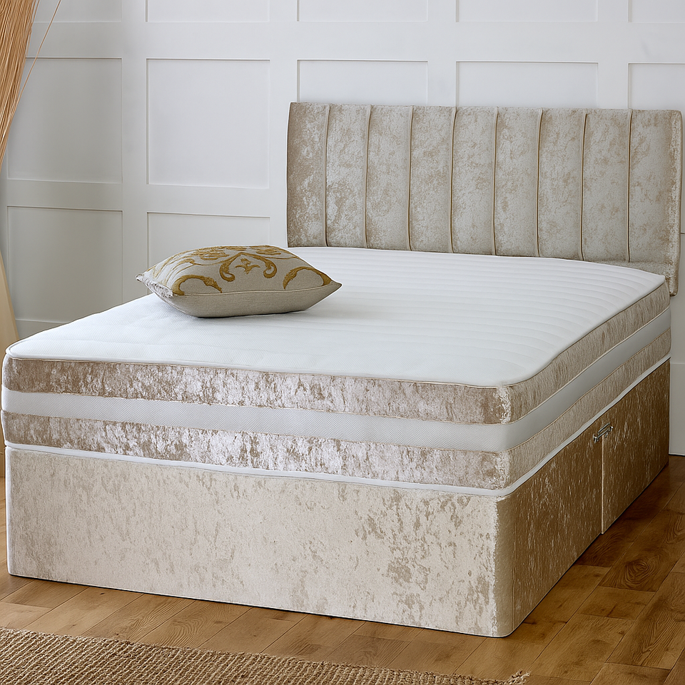 Crush Velvet Divan Beds