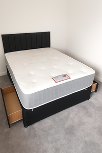 Fabric Beds Double Divan