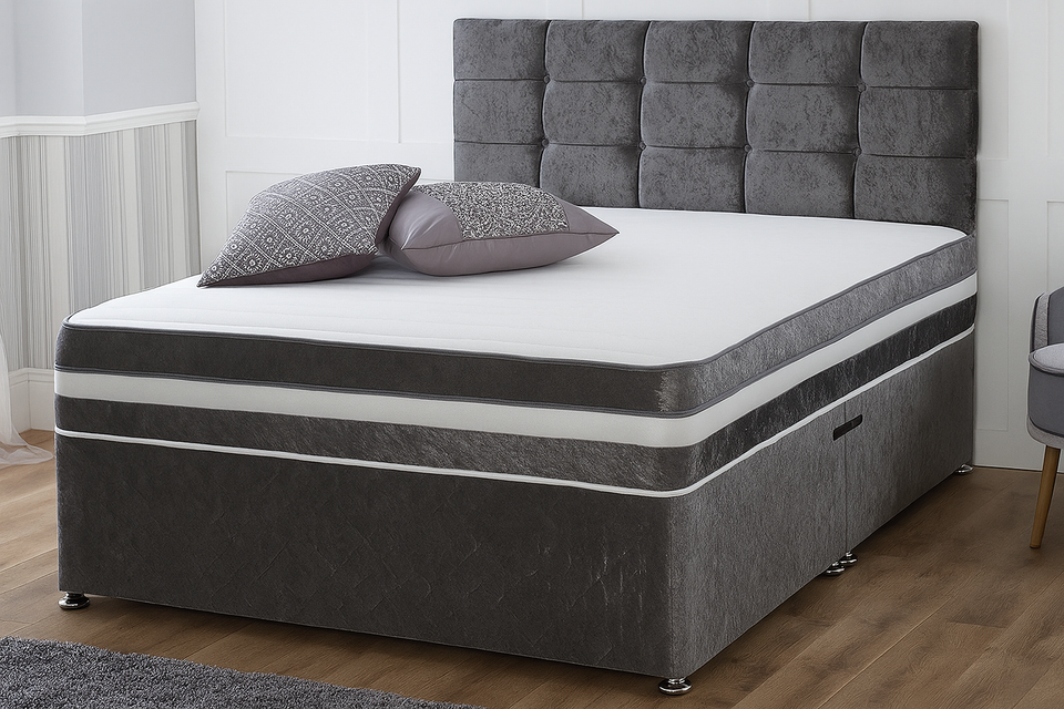 Crush Velvet Divan Beds