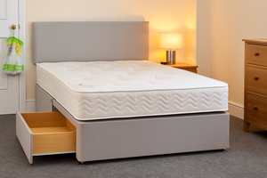 Fabric Beds Double Divan