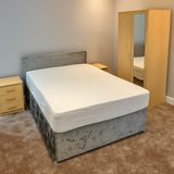 Fabric Beds Double Divan
