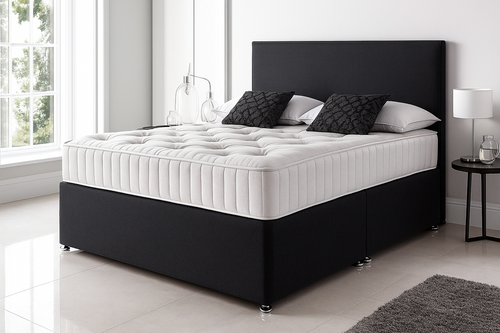Fabric Beds Double Divan