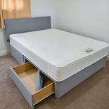 Fabric Beds Double Divan
