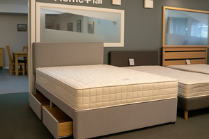 Fabric Beds Double Divan