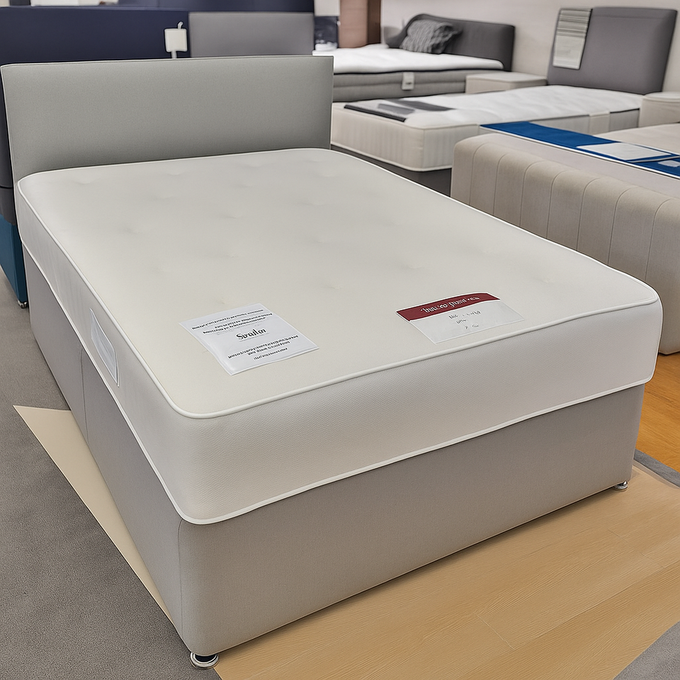 Fabric Beds Double Divan
