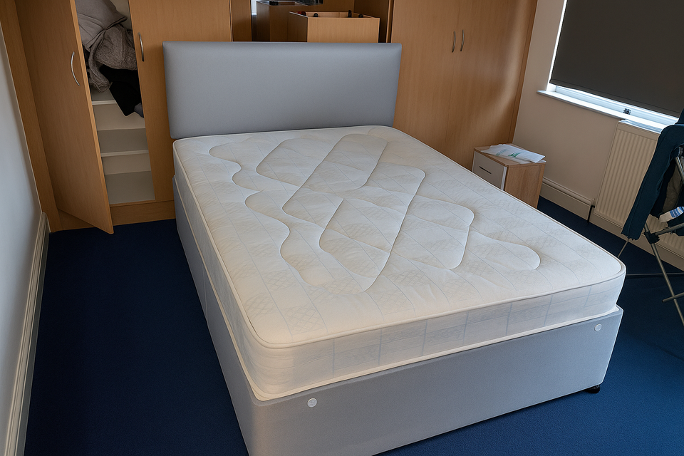 Fabric Beds Double Divan