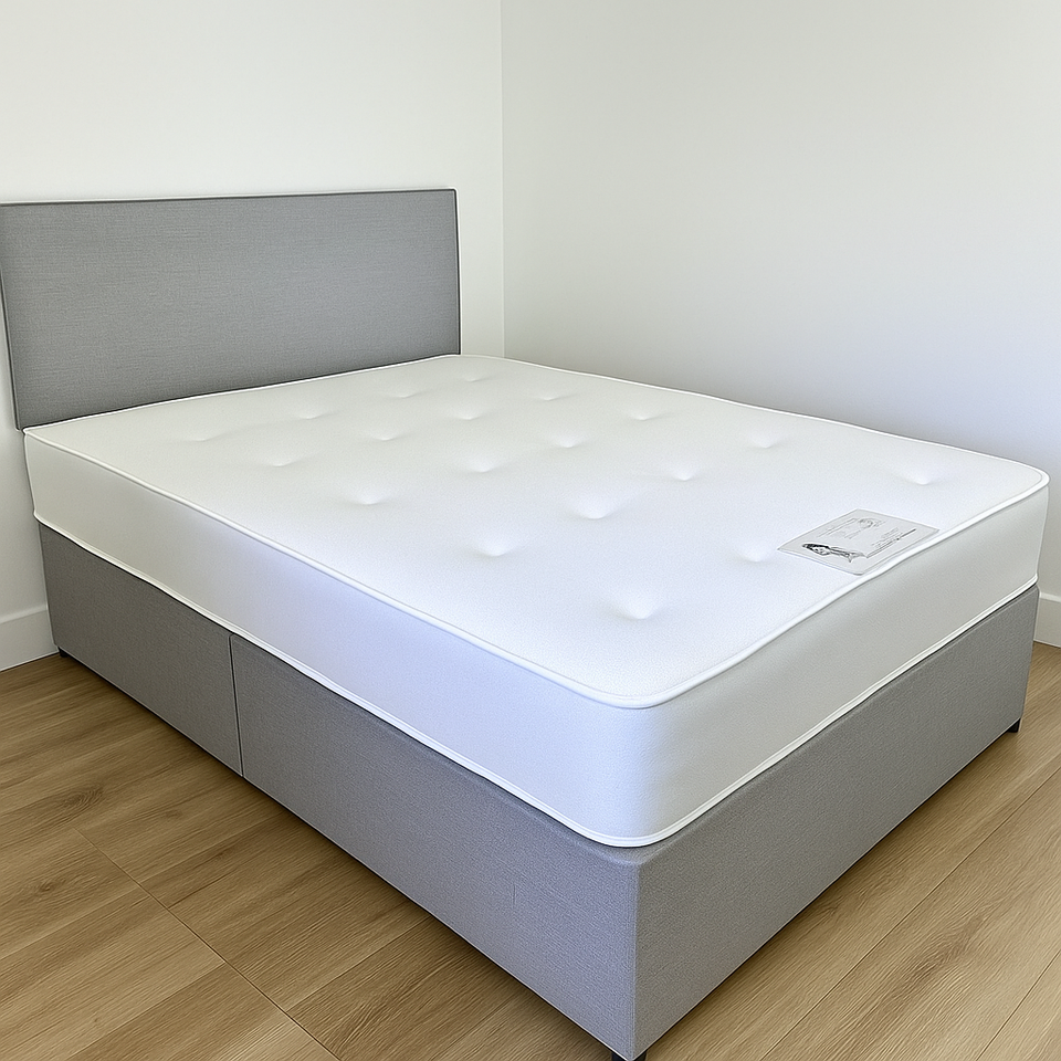 Fabric Beds Double Divan