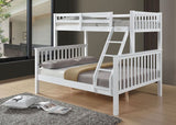 Trio Wooden Bunk Bed – Sleeps Three, Ideal for Kids Shared Room