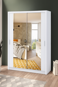 Paris Wardrobe – Elegant Sliding Door Wardrobe with Mirror