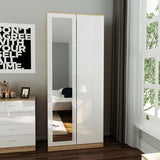 Alina Wardrobe – Modern Sliding Door Wardrobe with Mirror