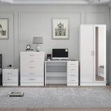 Alina Wardrobe – Modern Sliding Door Wardrobe with Mirror