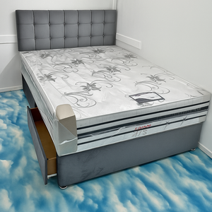 Plush velvet Divan Beds