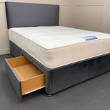 Plush velvet Divan Beds