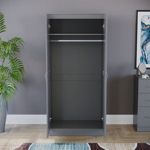 Alina Wardrobe – Modern Sliding Door Wardrobe with Mirror