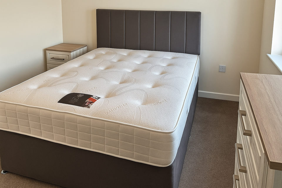 Plush velvet Divan Beds