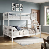 Trio Wooden Bunk Bed – Sleeps Three, Ideal for Kids Shared Room