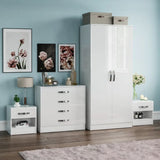 Alina Wardrobe – Modern Sliding Door Wardrobe with Mirror