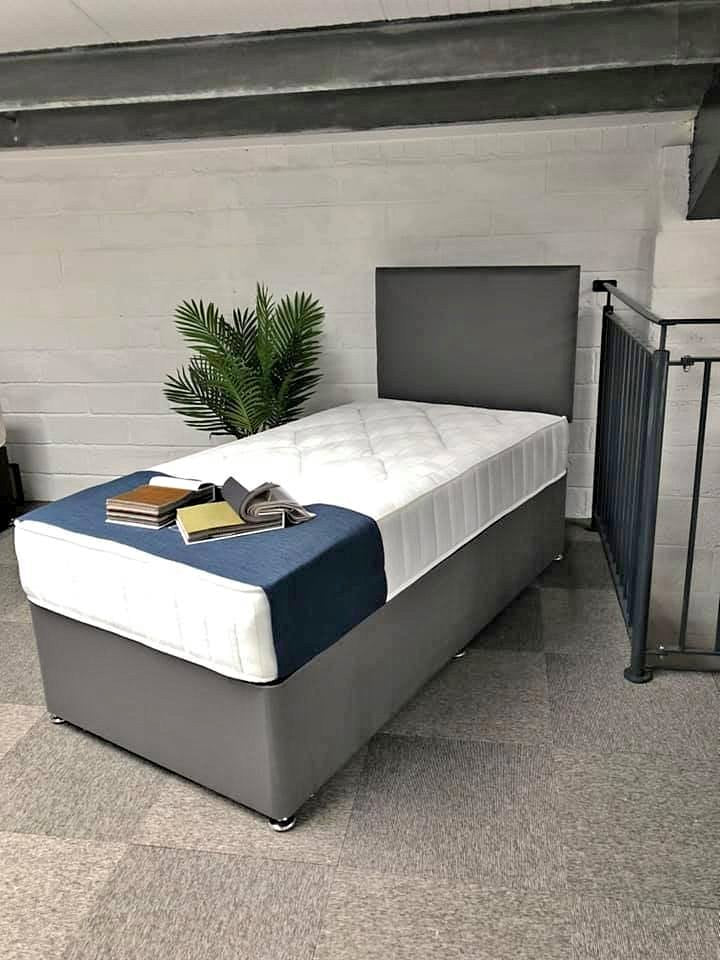 Fabric Beds Single Divan