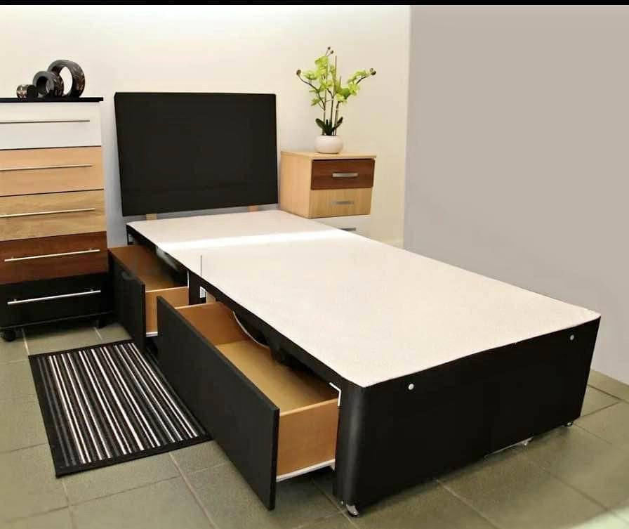 Fabric Beds Single Divan