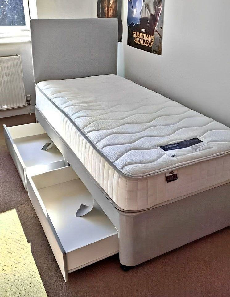 Fabric Beds Single Divan