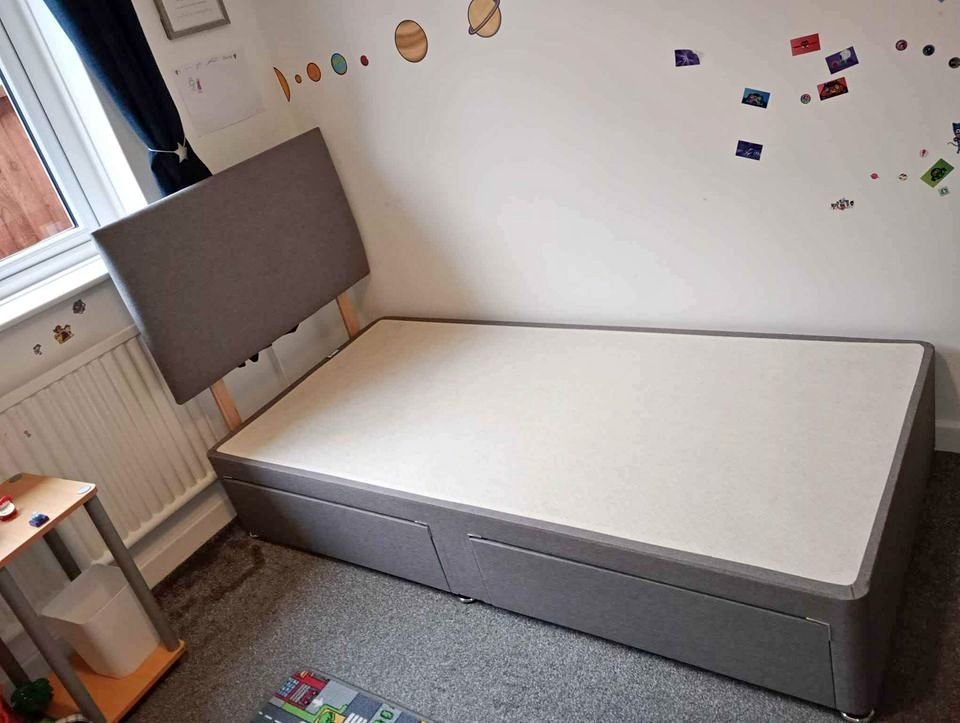 Fabric Beds Single Divan