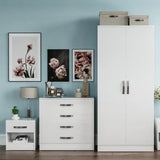 Alina Wardrobe – Modern Sliding Door Wardrobe with Mirror