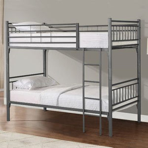 Single Metal Bunk Bed – Space-Saving Steel Frame for Modern Bedrooms