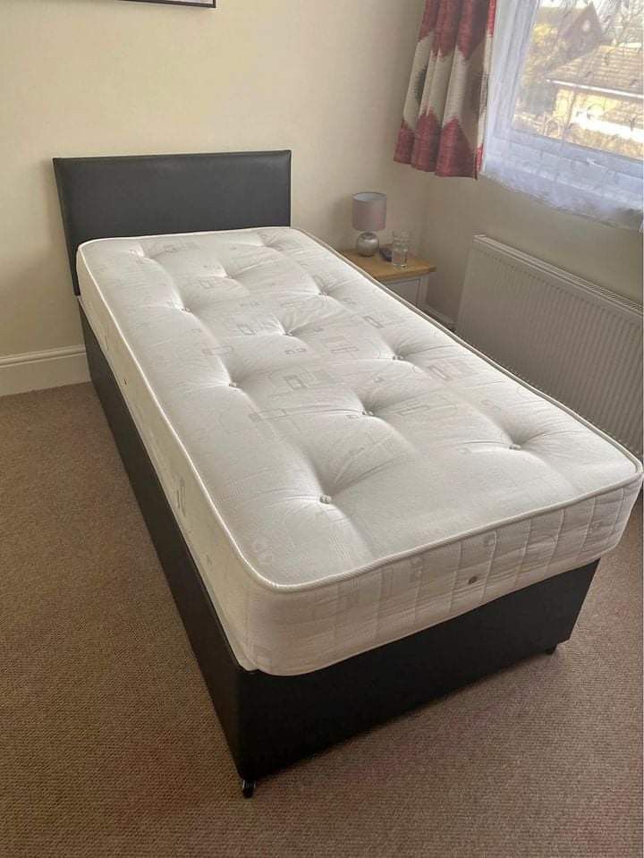 Fabric Beds Single Divan