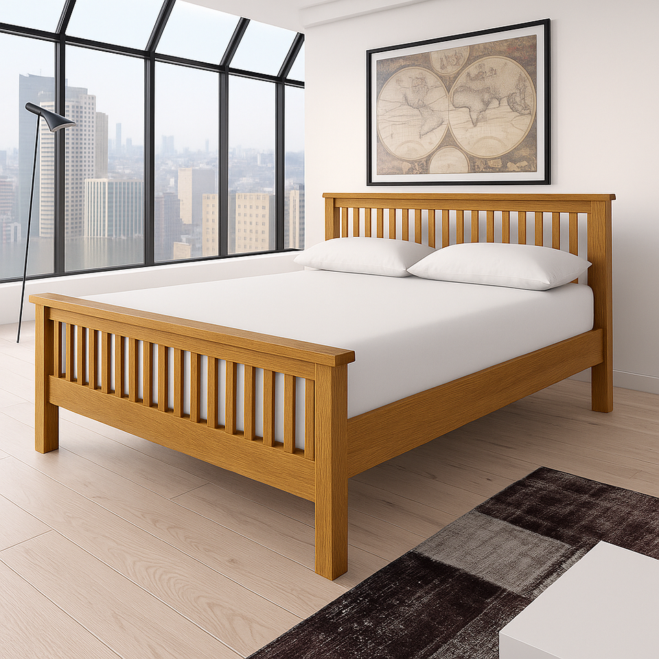 Wooden comfort bed's