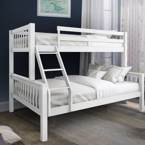Trio Wooden Bunk Bed – Sleeps Three, Ideal for Kids Shared Room