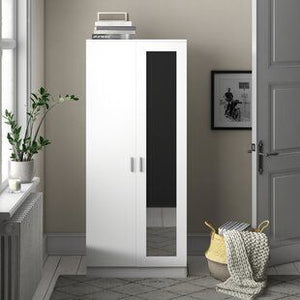 Alina Wardrobe – Modern Sliding Door Wardrobe with Mirror