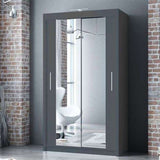 Berline Wardrobe – Modern Sliding Door Wardrobe with Mirror