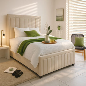 Geo Panel Luxury Bed