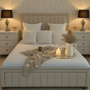 Geo Panel Luxury Bed