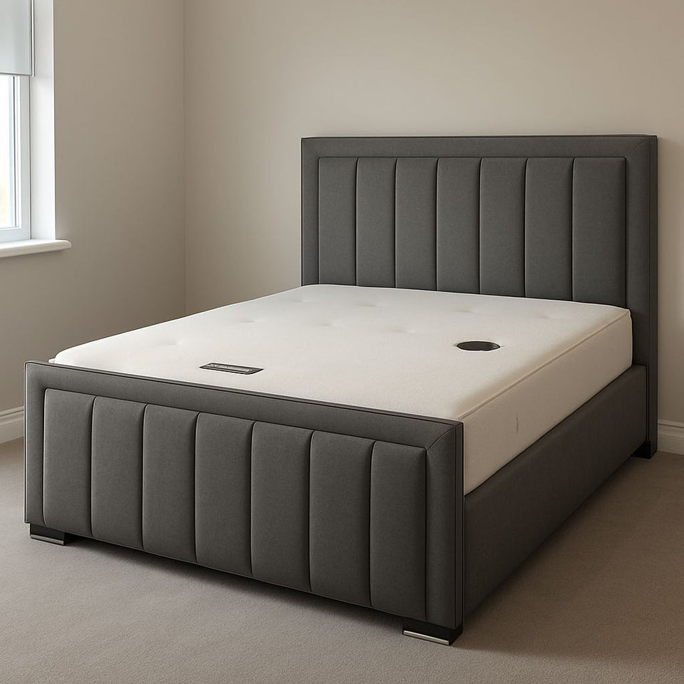 Geo Panel Luxury Bed